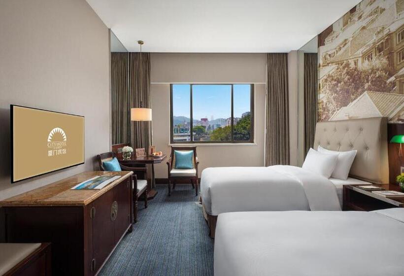Quarto Deluxe, City Hotel Xiamen Free Welcome Fruits