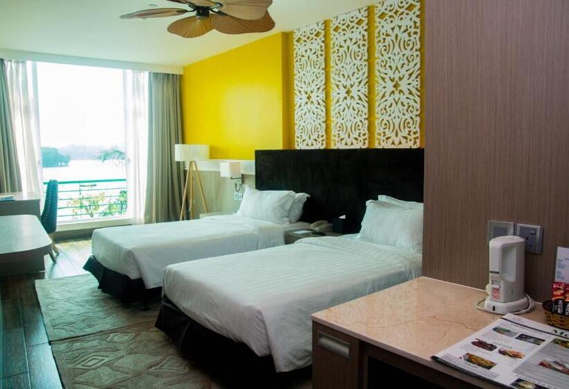 اتاق پریمیوم با چشم‌انداز دریاچه, The Hanoi Club Hotel & Residences