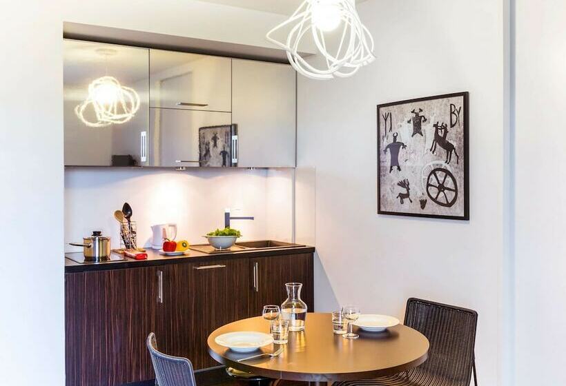Апартаменты 1 Спальня с Балконом, Adagio Serris Val D Europe