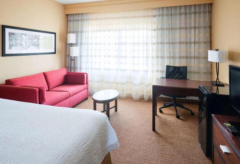 발코니가 있는 스위트, Sonesta Select Detroit Novi