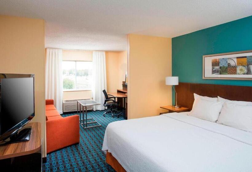 Quarto Deluxe Cama King, Fairfield Inn & Suites Greeley
