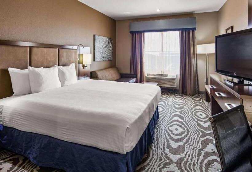 Номер Стандарт Кровать Кинг Адаптированный для Инвалидов, Best Western Plus Williston Hotel & Suites