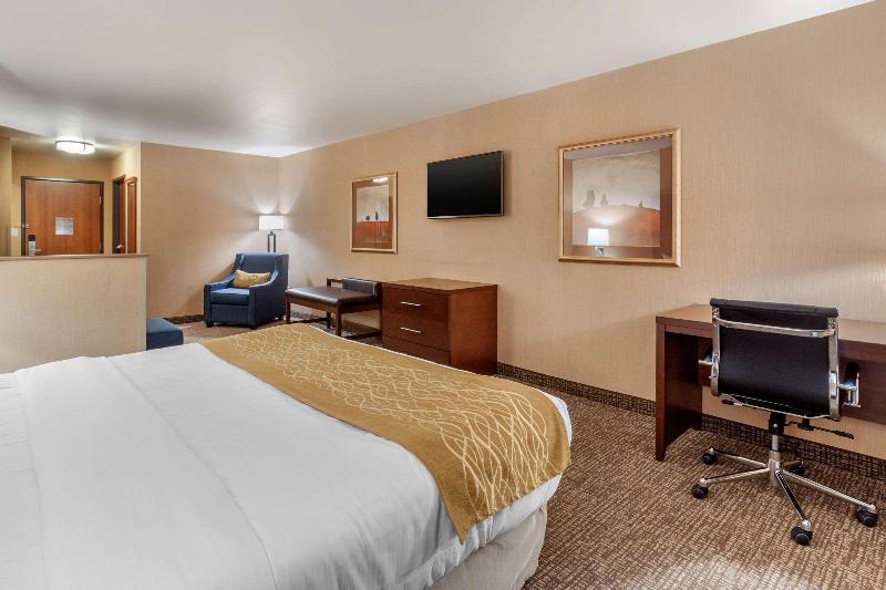 Люкс Кровать Кинг, Comfort Inn & Suites Mitchell I 90