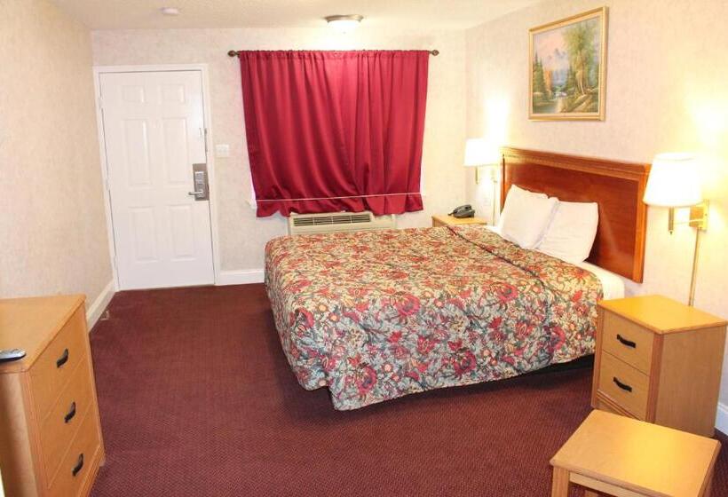 스탠다드 룸 킹사이즈 침대, Highlander Motor Inn Atlantic City