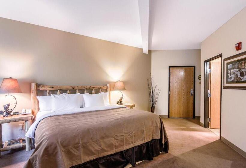 Номер Стандарт Кровать Кинг Адаптированный для Инвалидов, Quality Inn Selah North Park