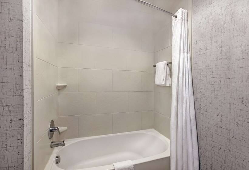 ２ダブルベッドのスタンダードルーム, Hampton Inn & Suites Austin @ The University/capitol
