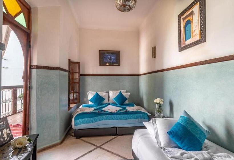 Habitación Triple Estándar, Riad Dar Palmyra