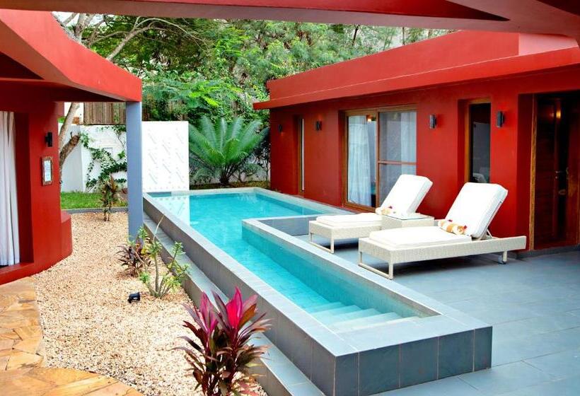 Вилла с 1 спальней и бассейном, Gold Zanzibar Beach House & Spa