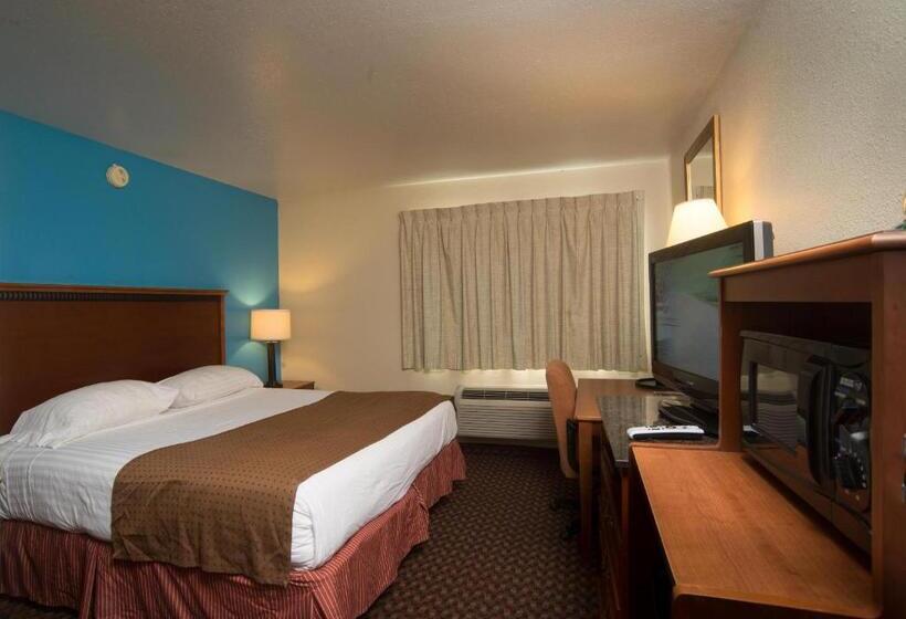 스탠다드 룸 킹사이즈 침대, Americas Best Value Inn Lincoln Airport