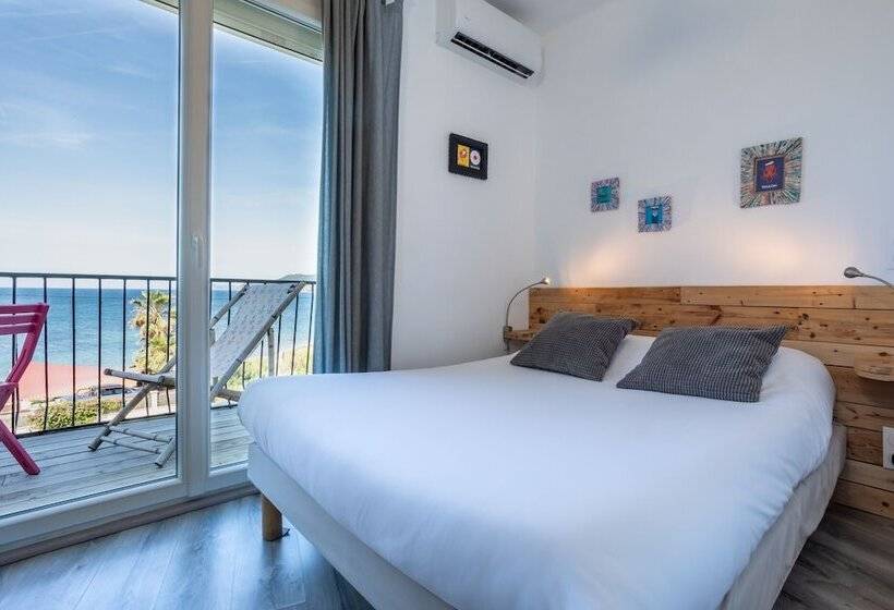Номер Economy Вид на Море, Hôtel Almanarre Plage   Hôtel Eco Responsable Face à La Mer