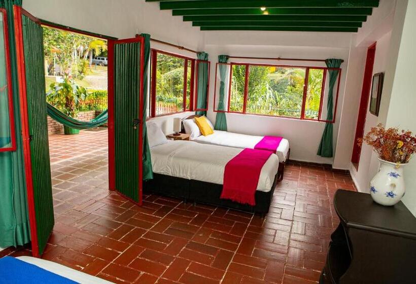 Quarto Familiar, Ecohotel Monteverde