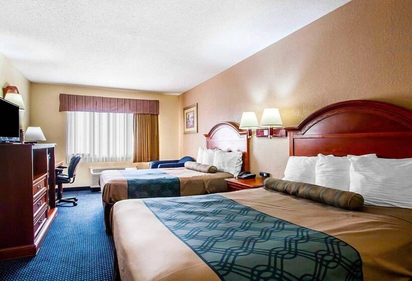 Номер Стандарт 2 Двуспальные Кровати, Motel 6 Prattville, Al