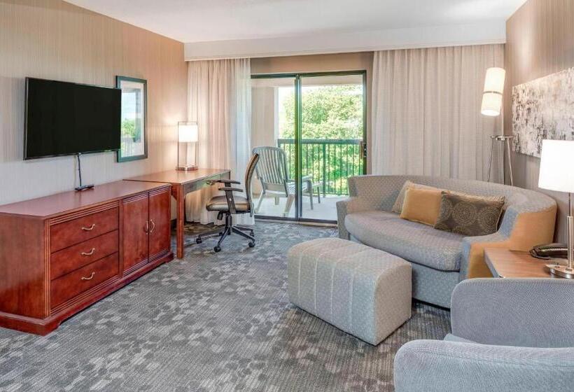 침실 2개 스위트, Courtyard By Marriot Cranbury South Brunswick