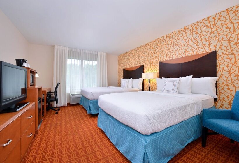 Номер Стандарт 2 Двуспальные Кровати, Fairfield Inn And Suites By Marriott Asheboro