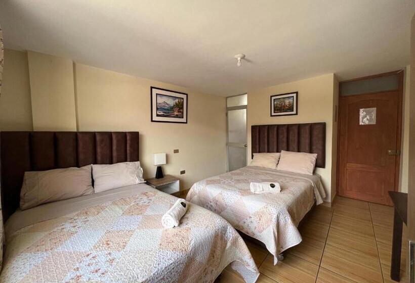 اتاق استاندارد با 2 تخت دوبل, Antara Hostal