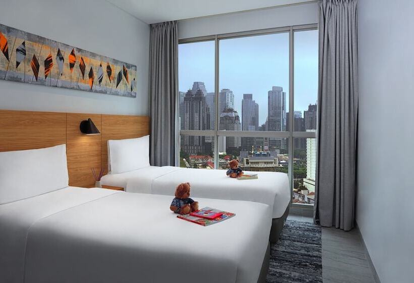 豪华两卧室公寓, Citadines Sudirman Jakarta
