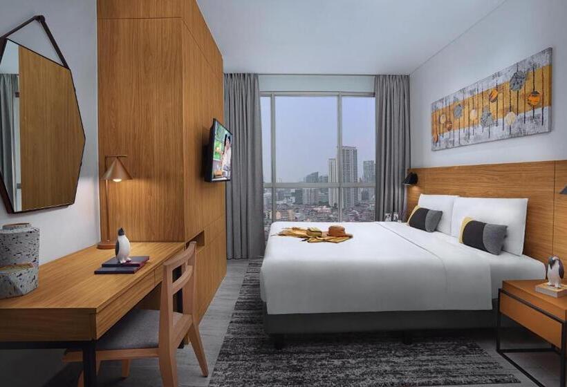 דירת דלוקס 2 חדרי שינה, Citadines Sudirman Jakarta