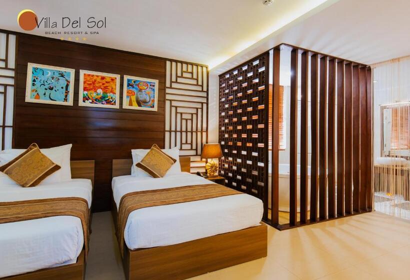 اتاق پرمیوم با چشم‌انداز دریا, Villa Del Sol Beach Resort & Spa