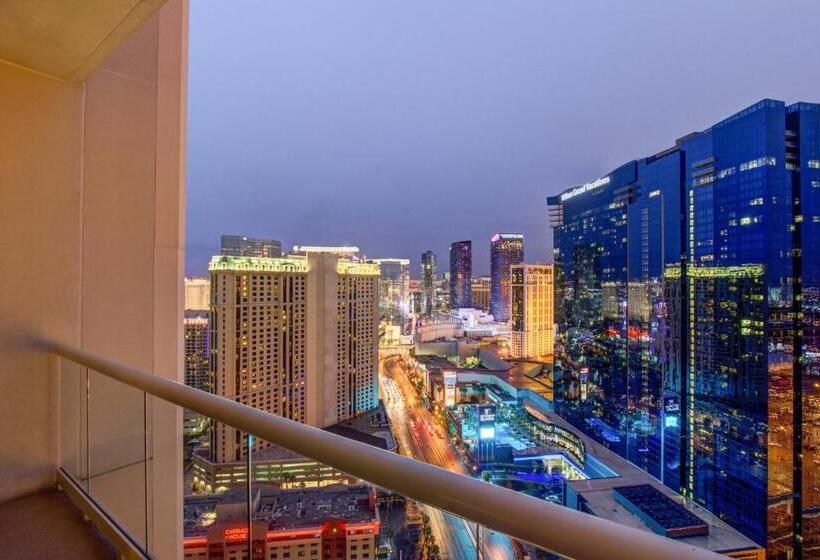 דירת פנטהאוז 1 חדרי שינה, Penthouse Suite With Strip View At The Signature At Mgm Grand