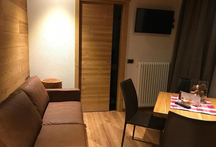 Апартаменты 1 Спальня, Alpen Hotel Chalet