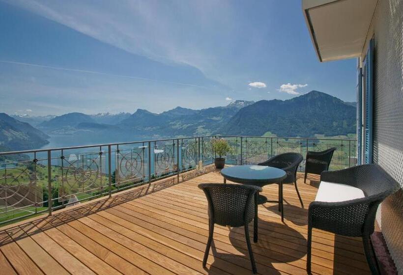 Suite with lake view, Villa Honegg