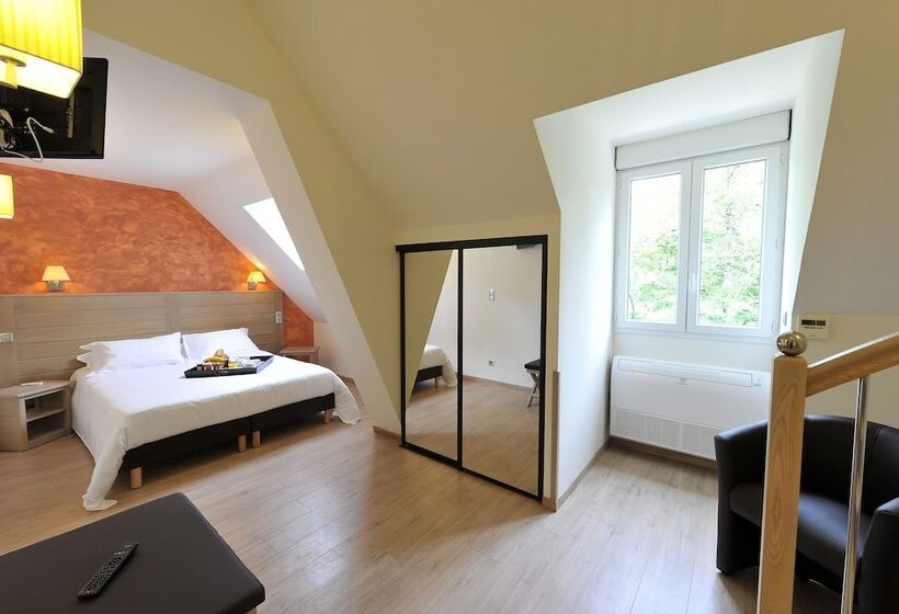 Люкс Superior, Hôtel Restaurant Les 2 Rives   Logis Hôtels