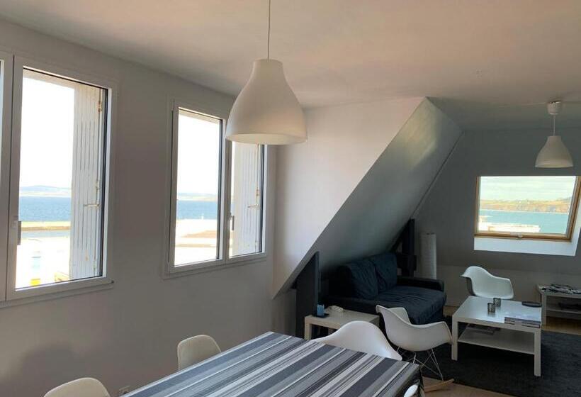 Апартаменты 1 Спальня Вид на Море, Appartement Design Ii   Port Du Rosmeur  Douarnenez