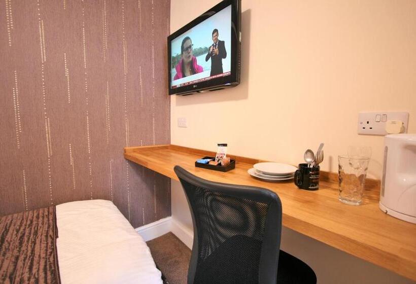 اتاق استاندارد یک نفره, Central Hotel Cheltenham By Roomsbooked