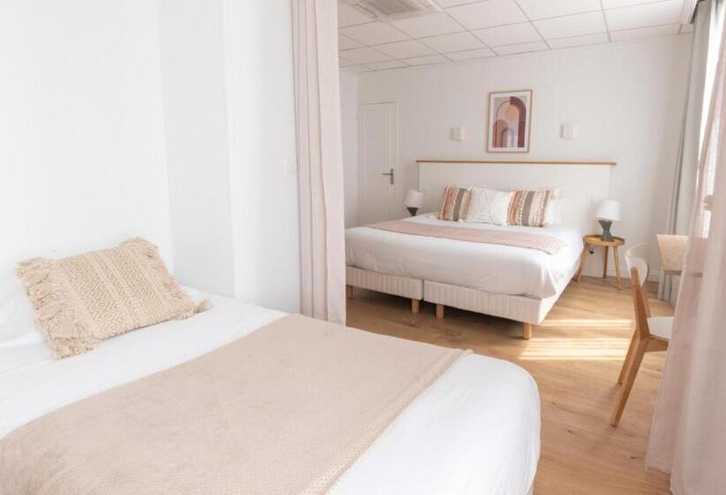 Четырехместный Номер Стандарт, Hôtel Porte Mars Reims Gare Centre Arena