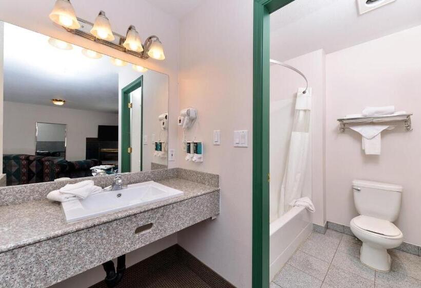 带大床的复式套间, Canadas Best Value Inn Valemount