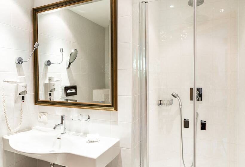 테라스 싱글룸, Salzburg Hotel Holznerwirt