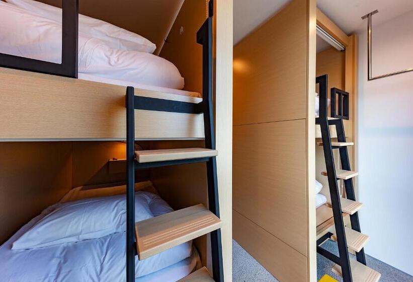 Четырехместный Номер Стандарт, Plat Hostel Keikyu Kamakura Wave