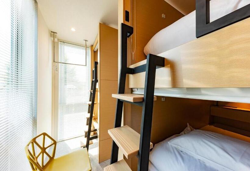 Четырехместный Номер Стандарт, Plat Hostel Keikyu Kamakura Wave
