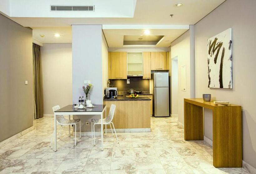 带1个卧室的高级公寓, Fraser Residence Sudirman, Jakarta