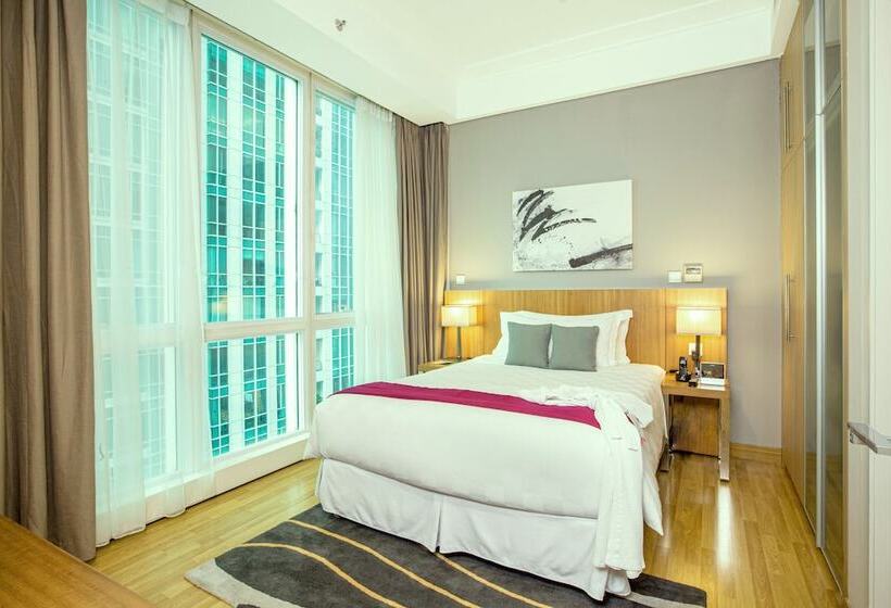 带1个卧室的豪华公寓, Fraser Residence Sudirman, Jakarta