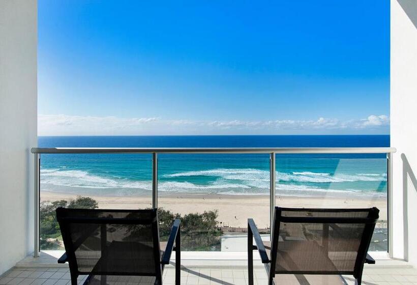 침실 2개 바다 전망 아파트, Ultiqa Air On Broadbeach