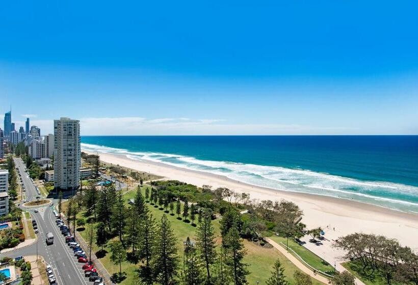 침실 3개 바다 전망 아파트, Ultiqa Air On Broadbeach