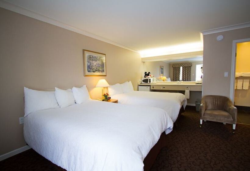 带2个双人床的标准工作室, Glenwood Inn & Suites