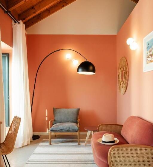 Люкс Deluxe Кровать Кинг, Casa Rosa Villa With Pool In Olhao Centre