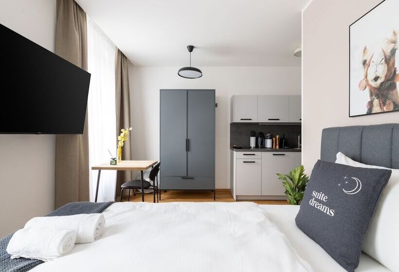 Люкс, Limehome Villach Gerbergasse