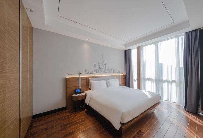 اتاق اجرایی با تخت بزرگ, Urcove By Hyatt Shanghai Pudong East