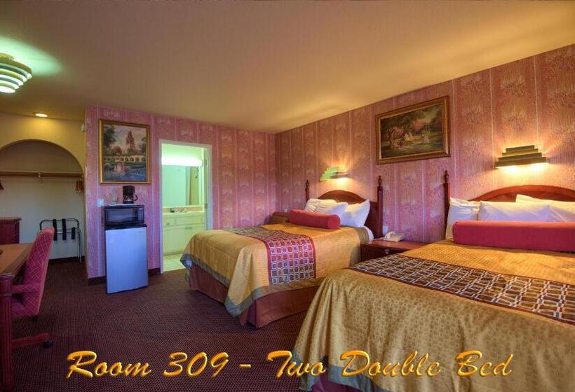 Номер Стандарт 2 Двуспальные Кровати, Americas Best Value Inn And Suites  Yucca Valley