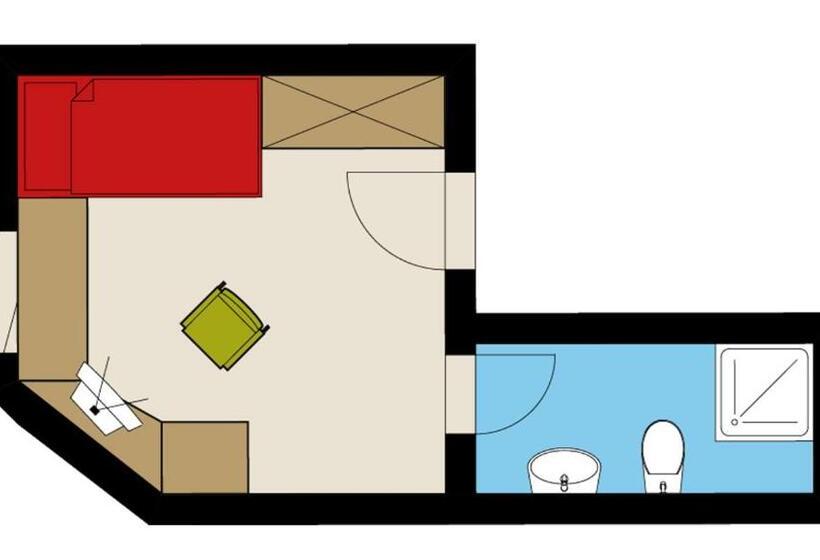 Номер Стандарт Индивидуальный, Familienhotel Felsenhof