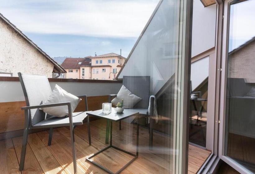 침실 1개 아파트, Bodenseehotel Krone Und Historisches Aparthotel Gästehaus Des Hotel Krone