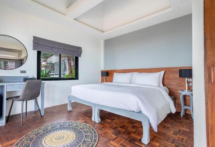 اتاق لوکس با چشم‌انداز دریا, Vikasa Yoga Retreat