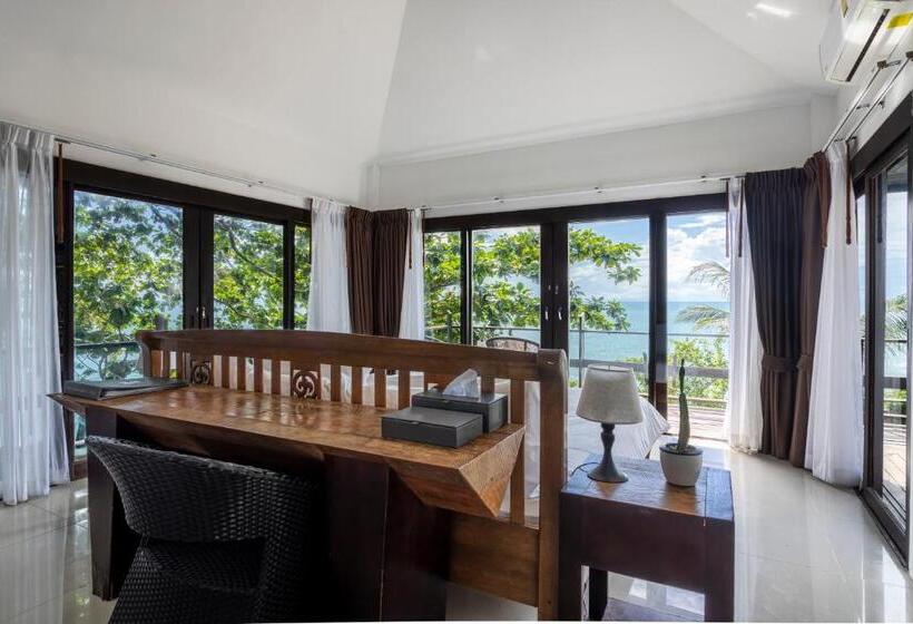 اتاق سوپریور با چشم‌انداز دریا, Vikasa Yoga Retreat
