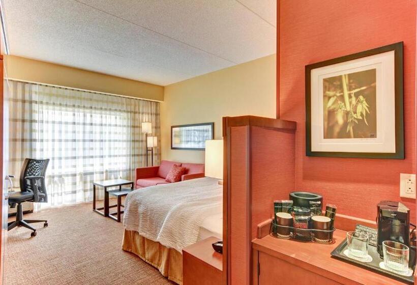 스탠다드 룸 킹사이즈 침대, Courtyard By Marriott Bridgeport Clarksburg