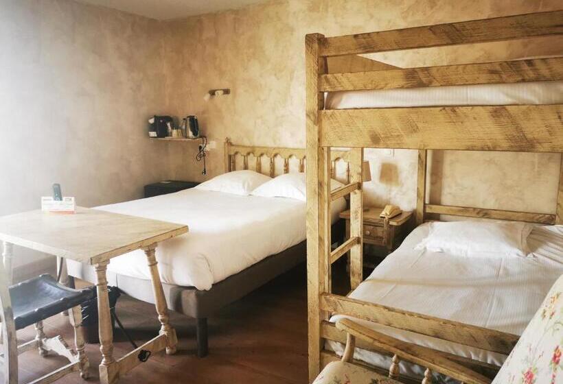 Четырехместный Номер Стандарт, Logis Hotel Restaurant Planes