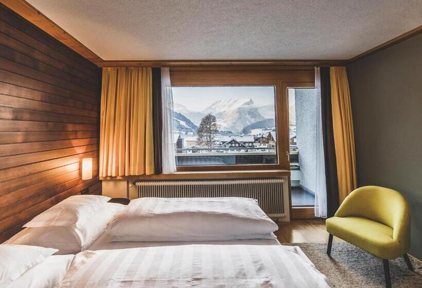 اتاق استاندارد با بالکن, Boutiquehotel Das Edelweiss