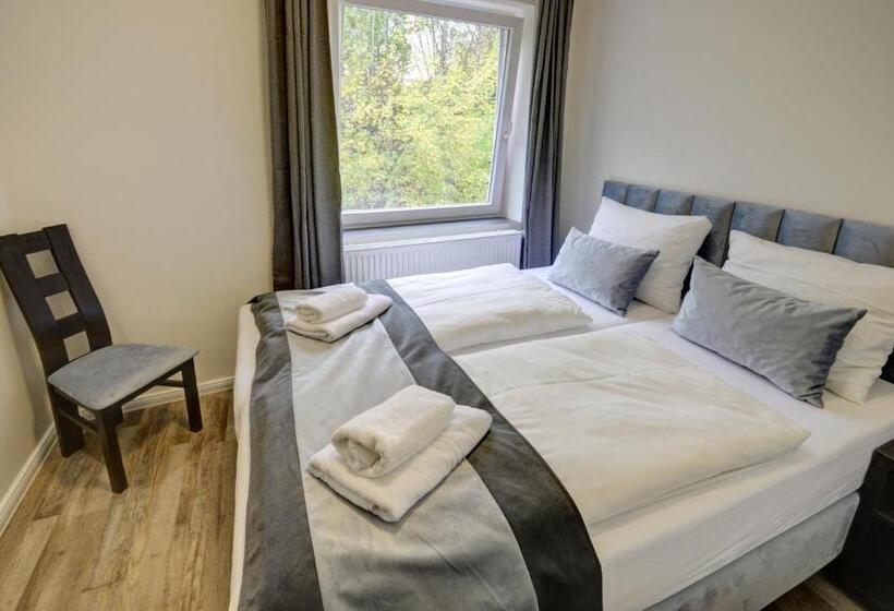 带共用浴室的标准房间, Pension Hygge Am Hafen